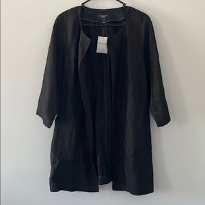 chic black jacket